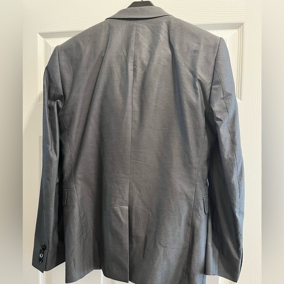 Men’s Express 3 piece suit 36s 29x30 gray - Picture 2 of 8